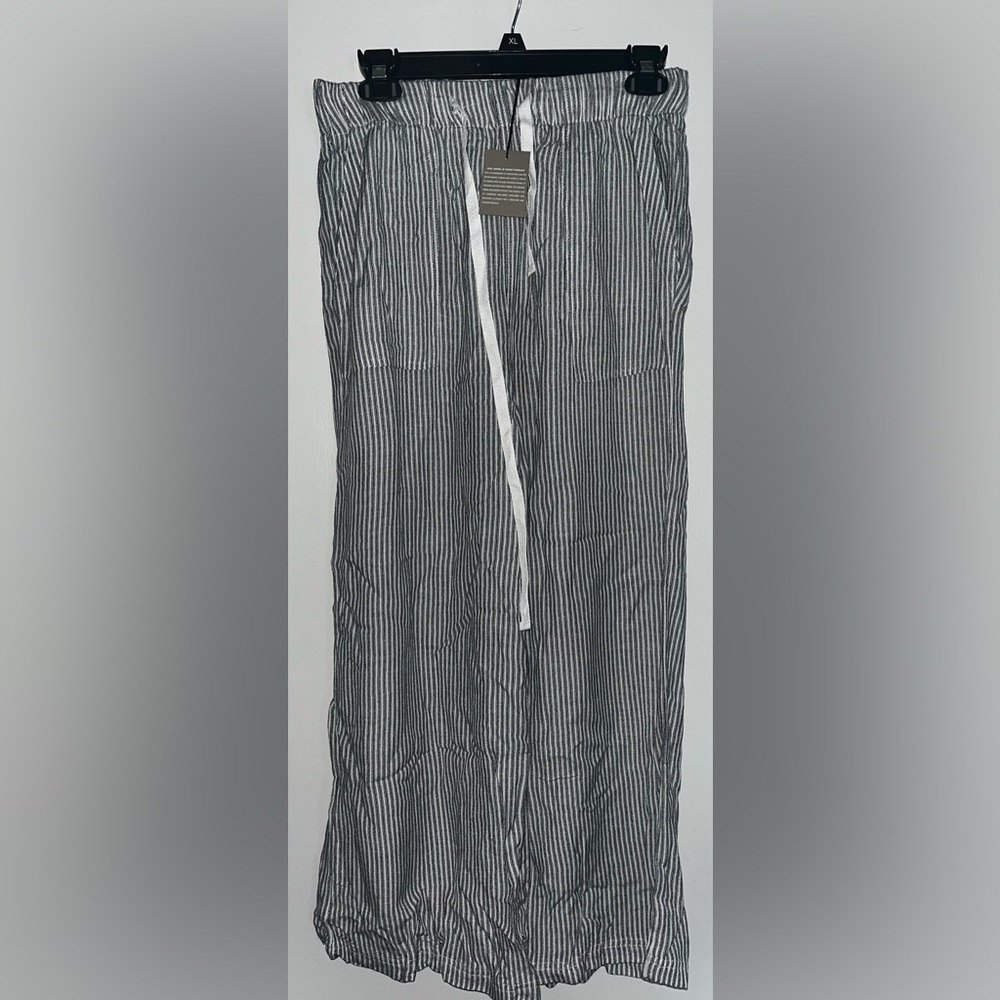 Striped Gray Women’s Pants